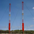 Gegalvaniseerde het Staaltoren van ISO2008 9001 voor Wind het Meten