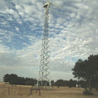 Gegalvaniseerde van de de Torenbuis van het Telecommunicatie Tubulaire Staal van het de Antennerooster het Staaltoren 4 Aangepast Legged