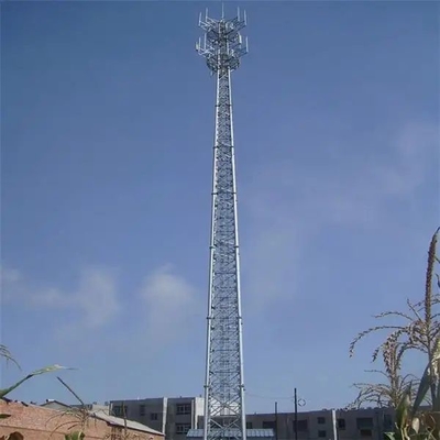 20 m heet gedompeld gegalvaniseerd stalen cellulaire antennetoren eenvoudig installeren