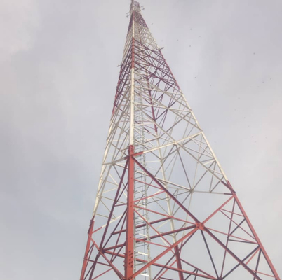 3 been 4 Gegalvaniseerde het Staaltoren van de Been Hoekige Telecommunicatie Eerste 49m