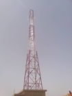 Rdu 80m de Hete Onderdompelings Gegalvaniseerd Staal van de Telecommunicatie Mobiel Toren