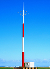 Snelle inzet Monopole toren Thermisch verzinkt Eenvoudige installatie