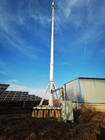 Plug-in communicatie-antenne Enkele buis Monopole Toren thermisch verzinkt