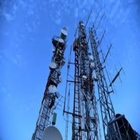 ISO9001 gegalvaniseerde het Staaltoren van de 4 Benen Hoekige Telecommunicatie met Dalingsarrestatie