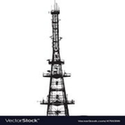 De hoekige 3leg Gegalvaniseerde Toren van de Staal Mobiele Antenne met mw-Steunen