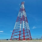 De hoekige 3leg Gegalvaniseerde Toren van de Staal Mobiele Antenne met mw-Steunen