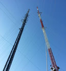 36m/S de Celtoren van Guyed van het telecommunicatie Driehoekige 30m Rooster