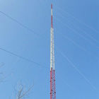 Communicatie 10m Guyed van het roosterstaal Draadtoren