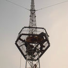 Van de de Flensverbinding 36m/S Guyed van ASTM het Standaard van de de Draadtoren Klantgerichte Staal en Legerings Structureel Staal