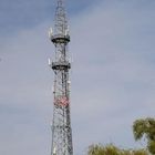 Gegalvaniseerde Hoek 4 het Staaltoren van Benen Tubulaire Zelfstandige 36m/S Telecommunicatie