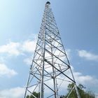 Zelfstandige 4g 80m Gegalvaniseerd de AntenneBasisstation van Lte van de Staaltoren Cellulair Draadloos