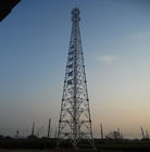 Gegalvaniseerde Elektrische Lijn ISO Q345 15m Legged Toren 4 van het Hoekstaal