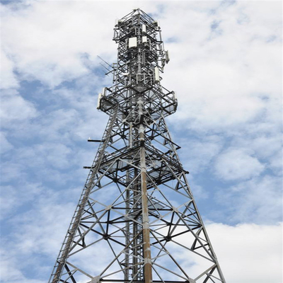 Satelliet Tubulaire het Staaltoren 3 van Btsfm de Telecommunicatie van het Benenrooster