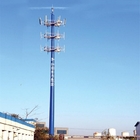 4g de Telecommunicatie Bts van de celtelefoon Monopole Staaltoren Zelfstandige Enige Pool Radiowifi