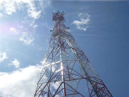 Zelfstandige Antenne 4g 4 Legged Toren 80m