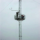 De Draadtoren 80m van de communicatie Antenneguyed van Rru