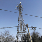 45m 4 Legged Toren Gegalvaniseerd Staal Angel Lattice Telecommunication