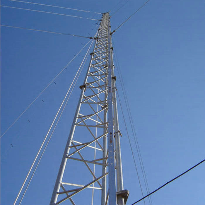De gelijkzijdige driehoeks Mobiel Communicatiemiddel Mast van Torenguyed