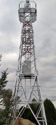 Forest Fire Observation Galvanized Steel-Torens die Vier Voet controleren
